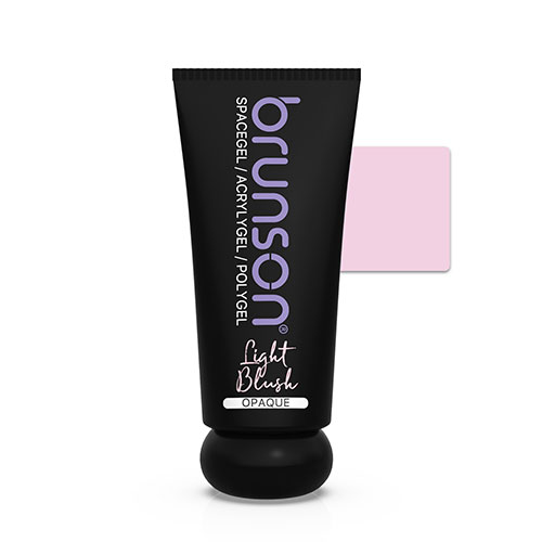 Brunson’s-Poly-Gel-Off-Light-Blush-Nail-Extension