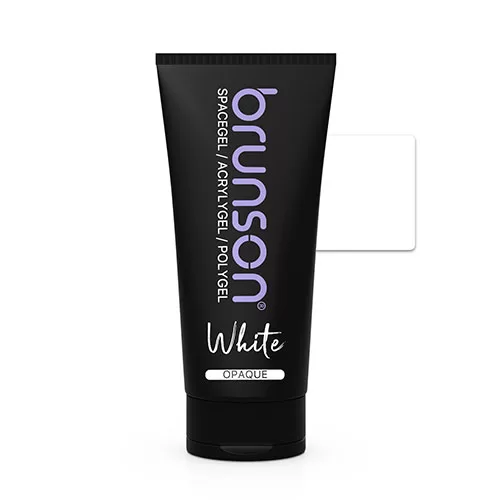 Brunson’s-Poly-Gel-White-Opaque-Nail-Extension