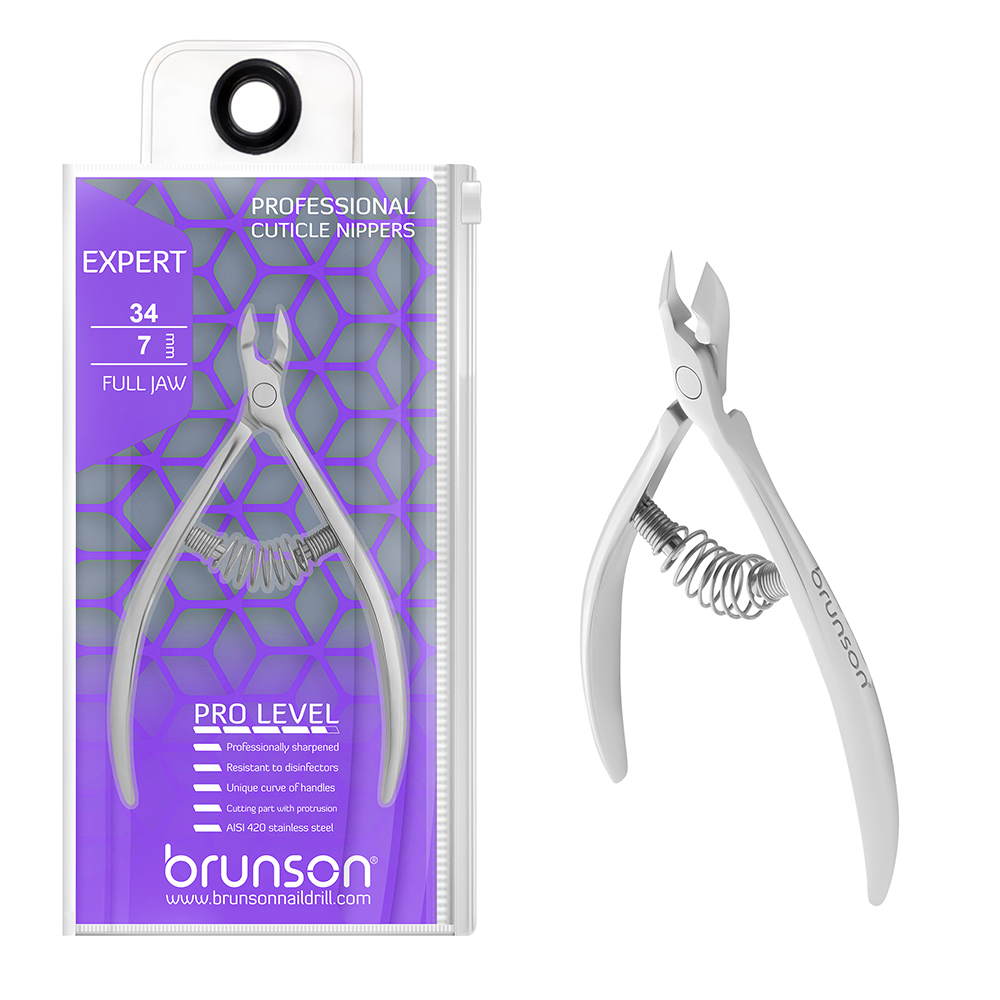 Professional Stainless Steel Cuticle Nippers- Brunson