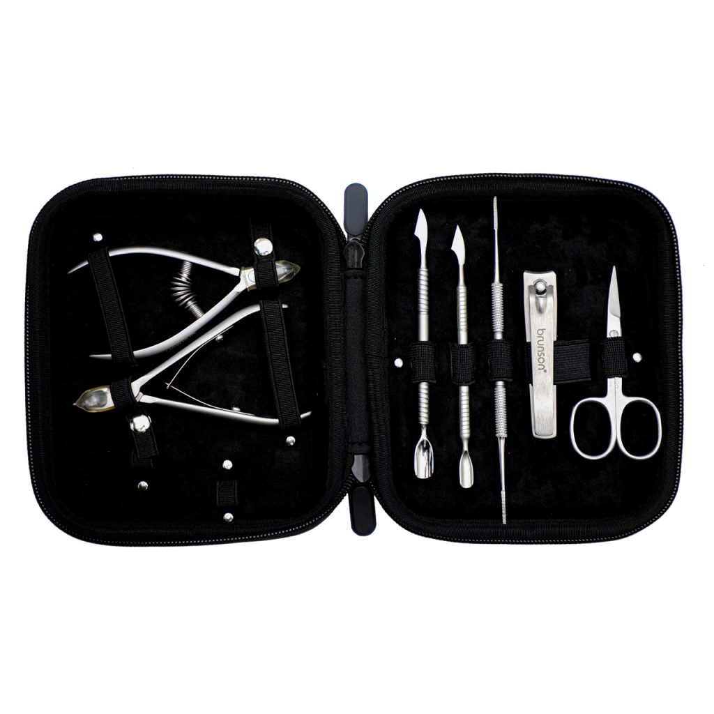 Professional Manicure Kit With Case | Manicure Set | Brunson