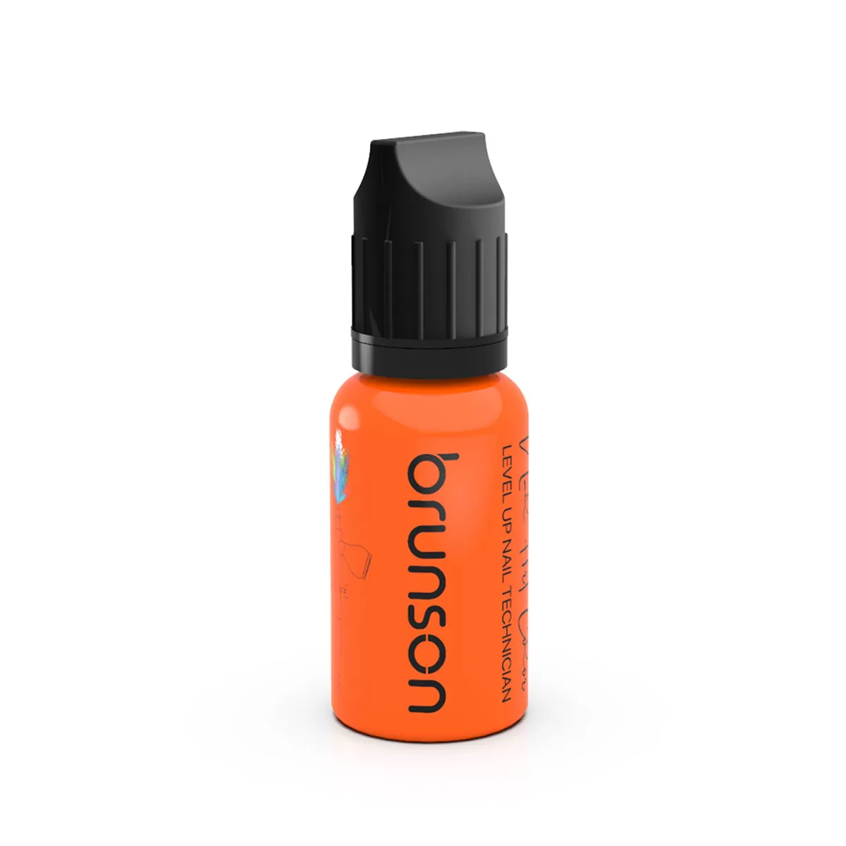 Air-Brush-Nail-Art-Paints-Neon-Orange-BRUNSON