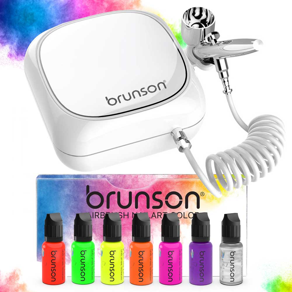 New Airbrush Machine for Nails/ Yes 👍🏻 Or No 👎🏻/Acrylic  Nails/Babyboomer Nails 