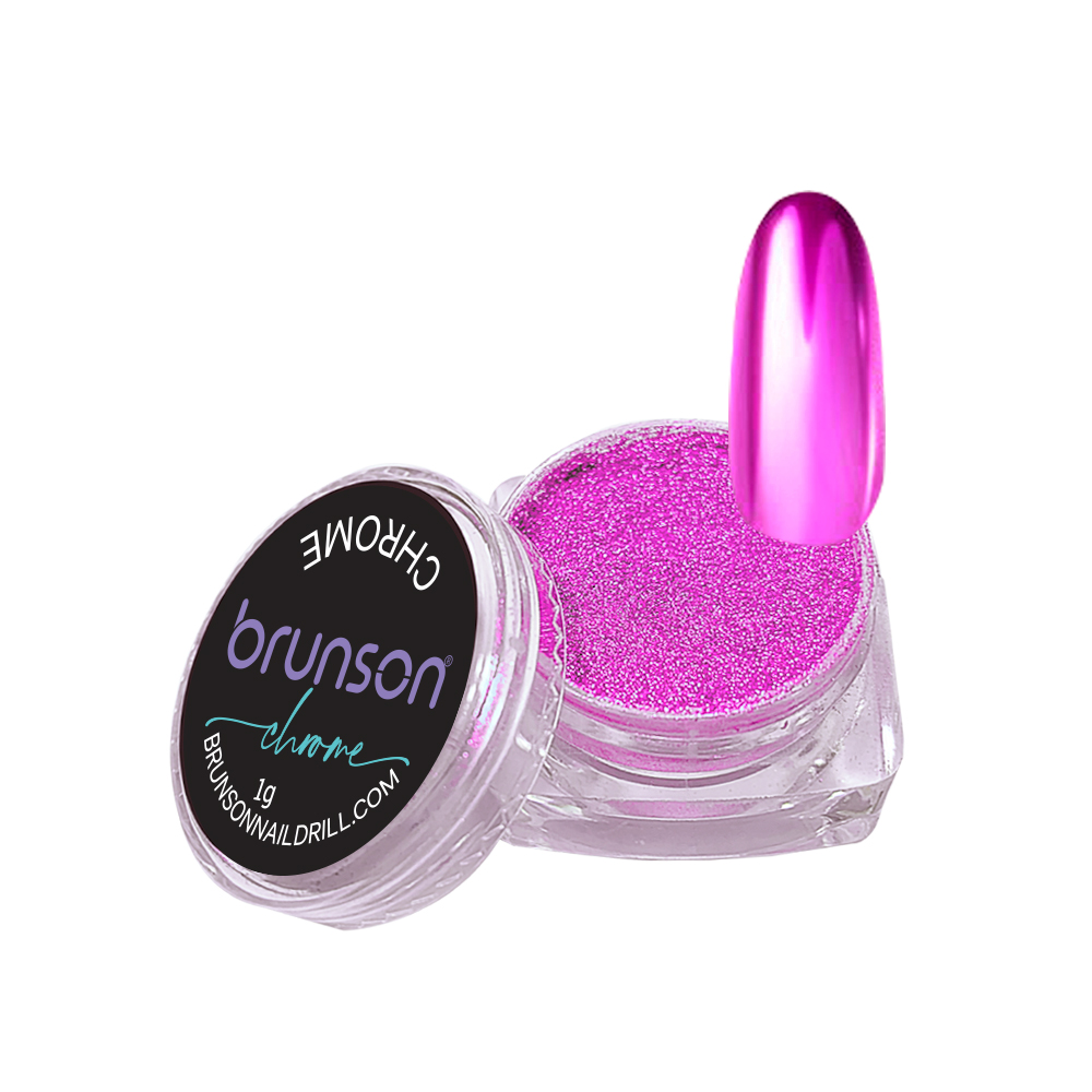 Chrome-nail-powder-Dark-Pink-Brunson