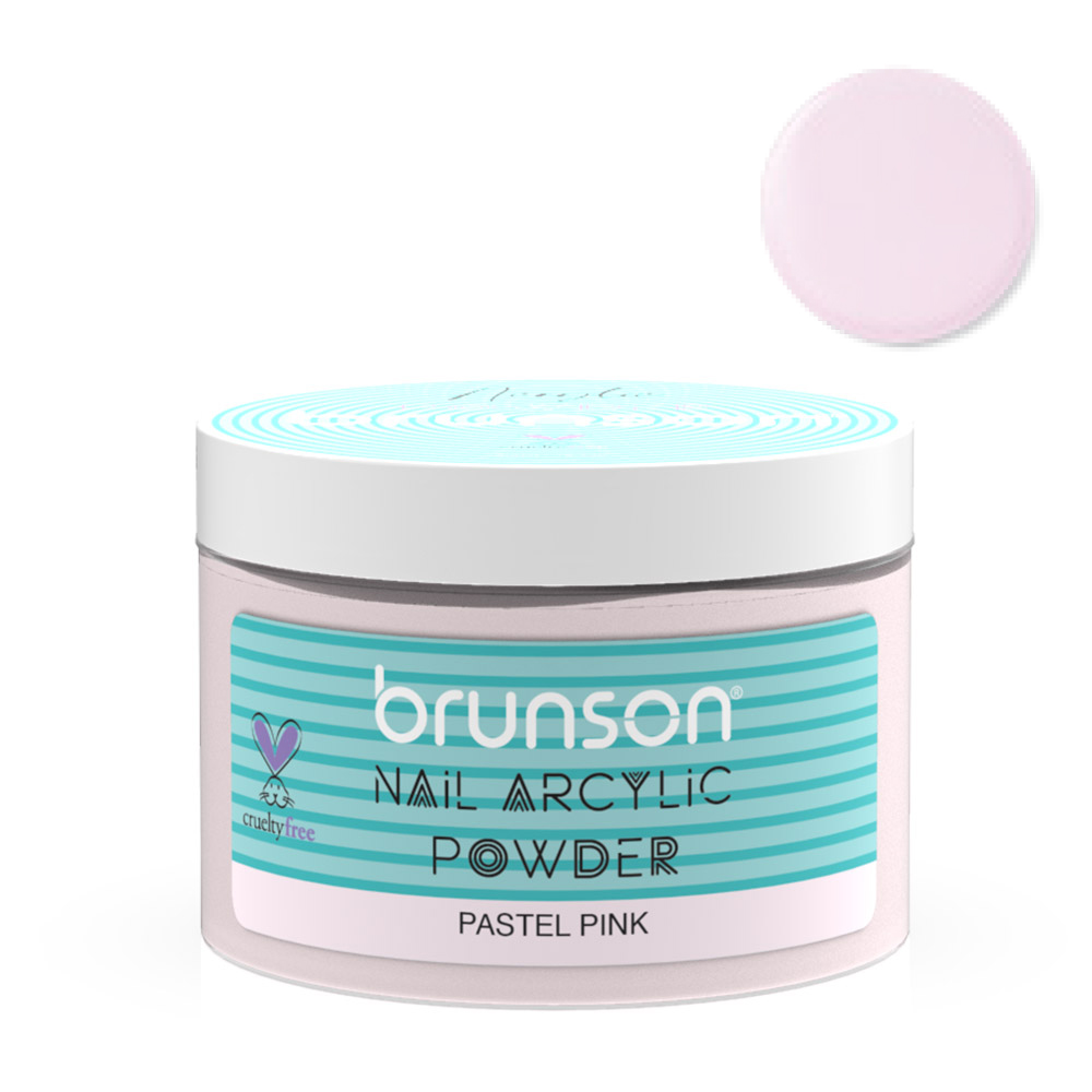 Pastel Pink Nail Acrylic Powder | Acrylic nail polymer | Brunson