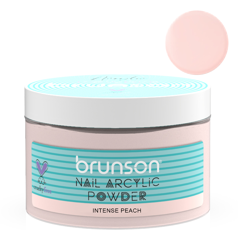 Intense-Peach-Nail-Acrylic-Powder-Brunson