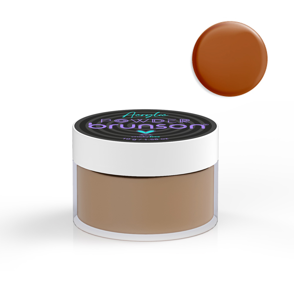 Brown-Color-Acrylic-Powder-Brunson Brown-Color-Acrylic-Powder-Brunson