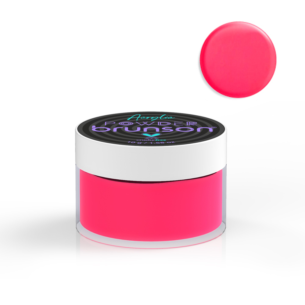 Orange-Pink-Color-Acrylic-Powder-Brunson Orange-Pink-Color-Acrylic-Powder-Brunson