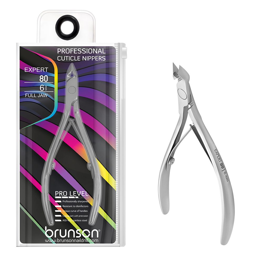 Professional Cuticle Nippers 80 6 mm -Brunson