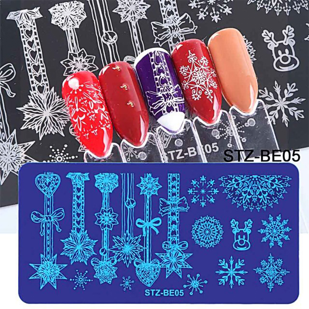 Nail Stamp Templates STZ-BE05