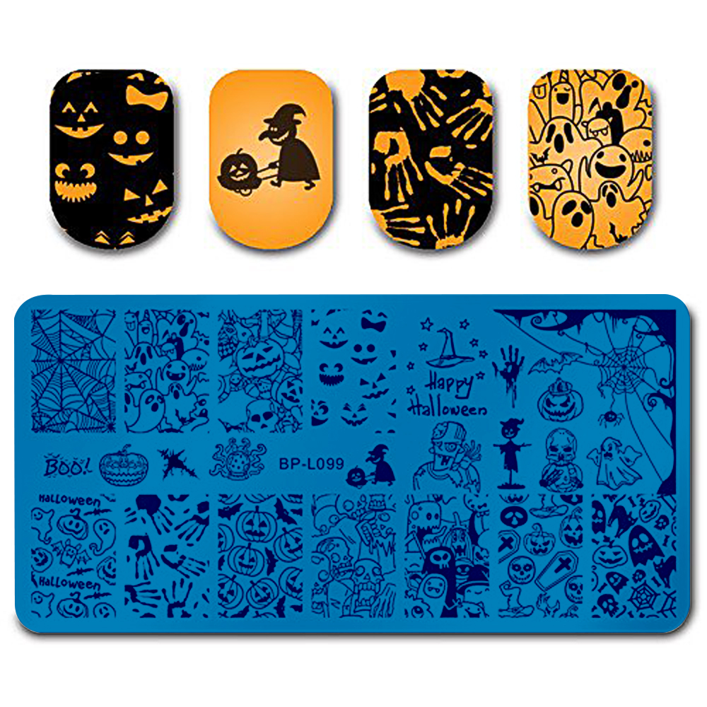 Nail Stamp Templates BP-L099