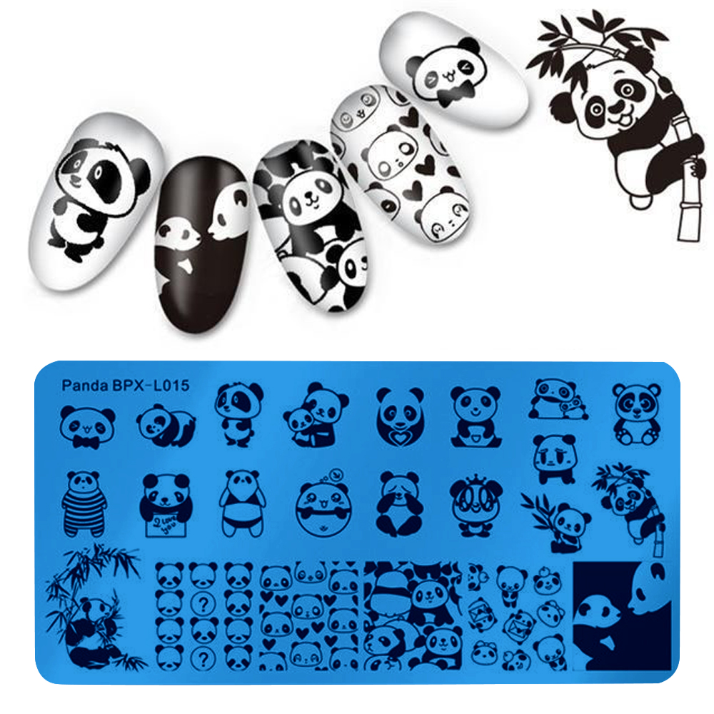 Nail Stamp Templates BPX-L015