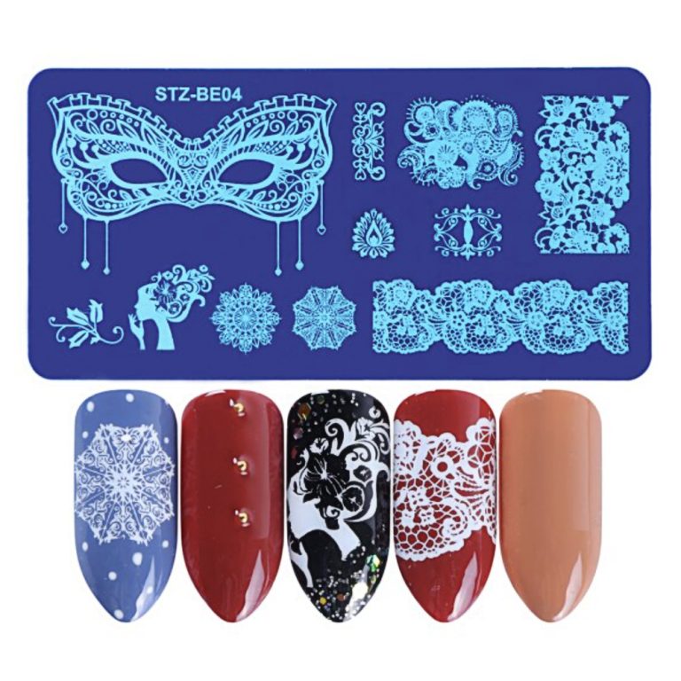 Nail Stamp Templates Reusable Nail Stamping Plates Brunson