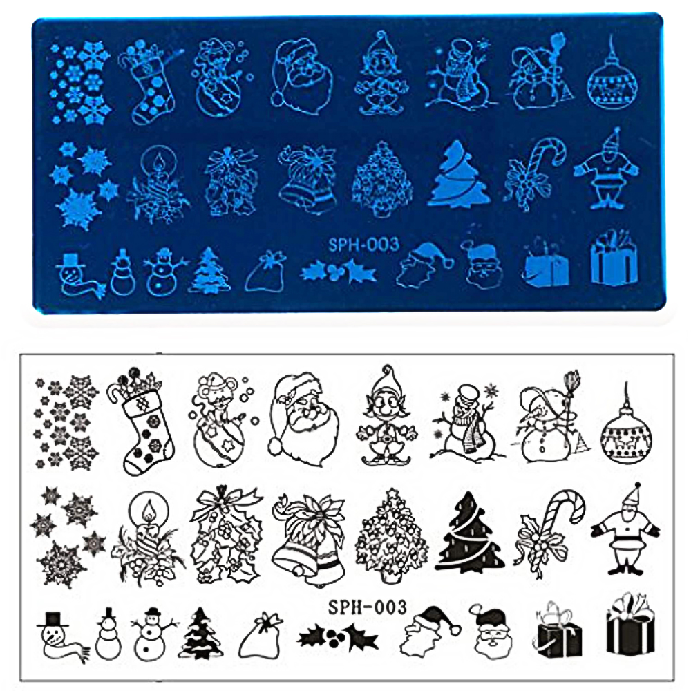 Nail Stamp Templates SPH-003