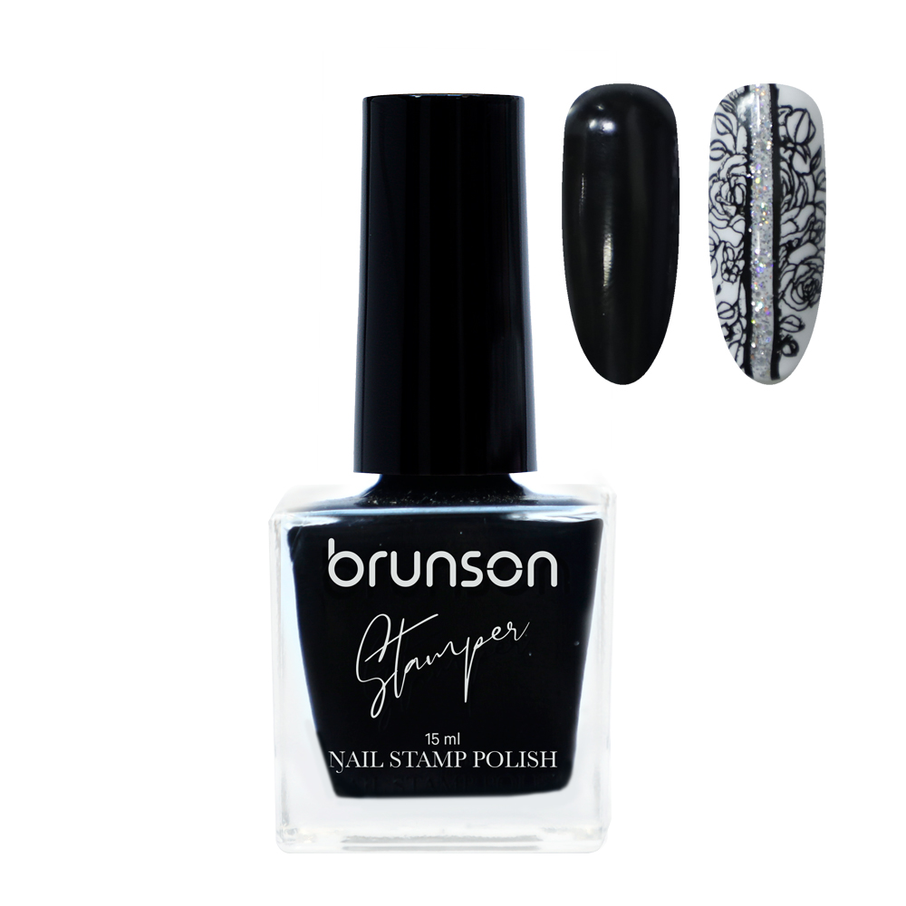 Nail Art Stamping Polish-Brunson