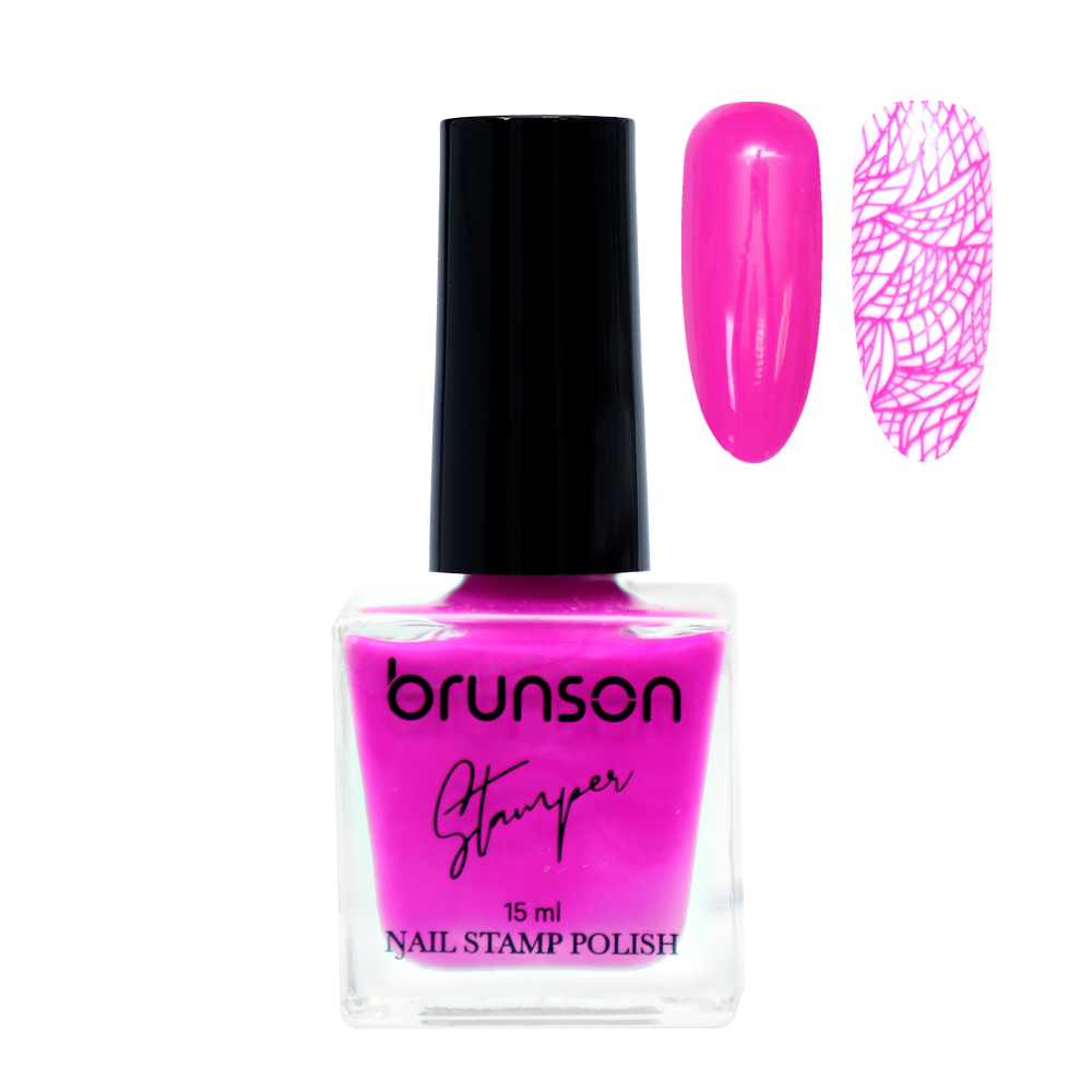 Nail Art Stamping Polish BNSTP005-Brunson