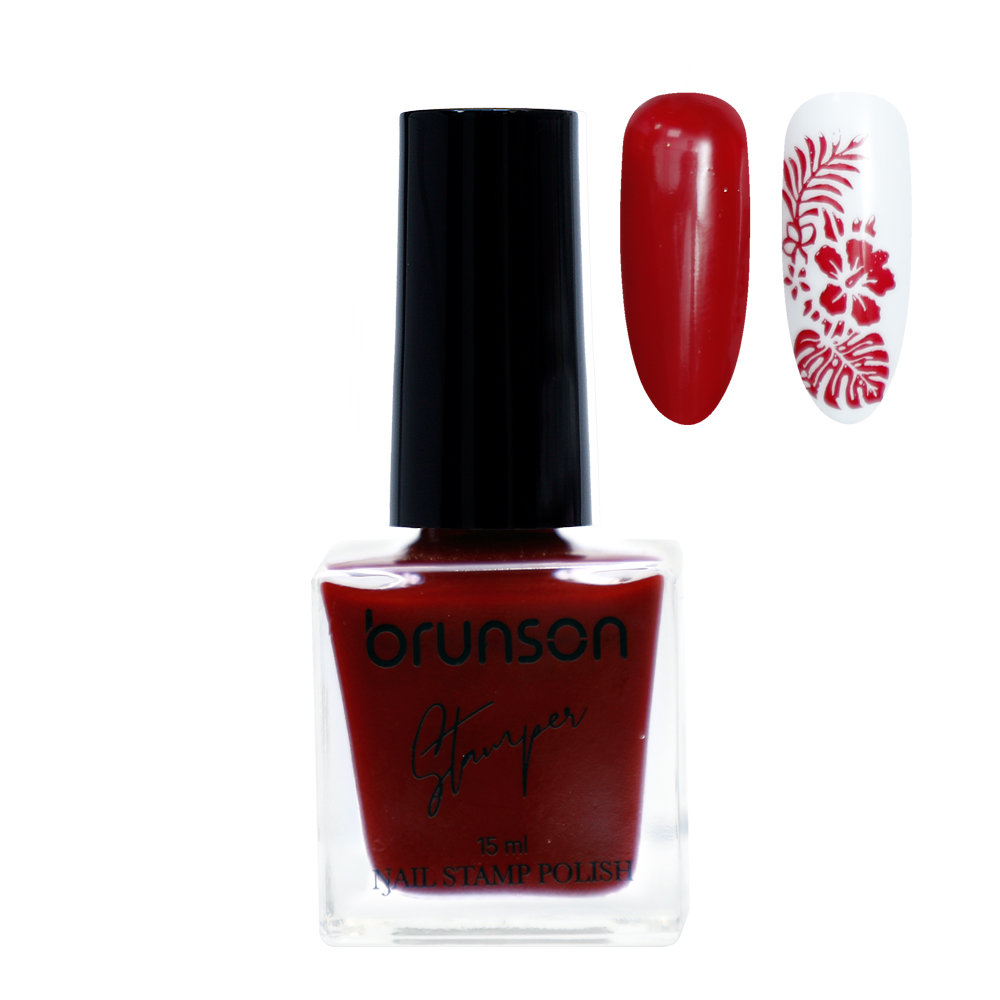 Nail Art Stamping Polish BNSTP009-Brunson