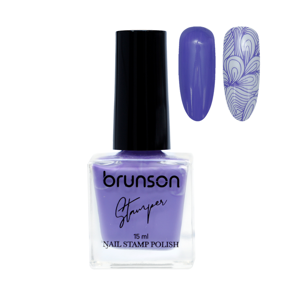 Nail Art Stamping Polish BNSTP017-Brunson