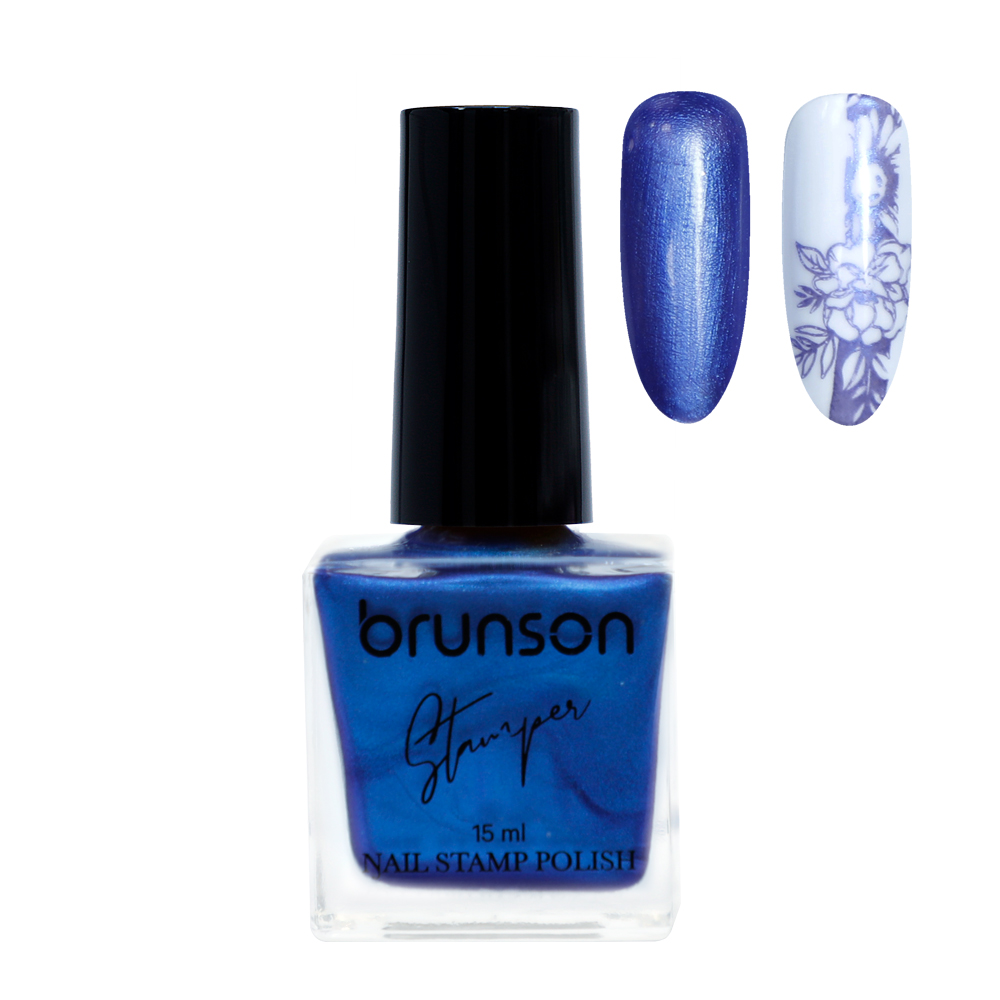 Nail Art Stamping Polish BNSTP027-Brunson