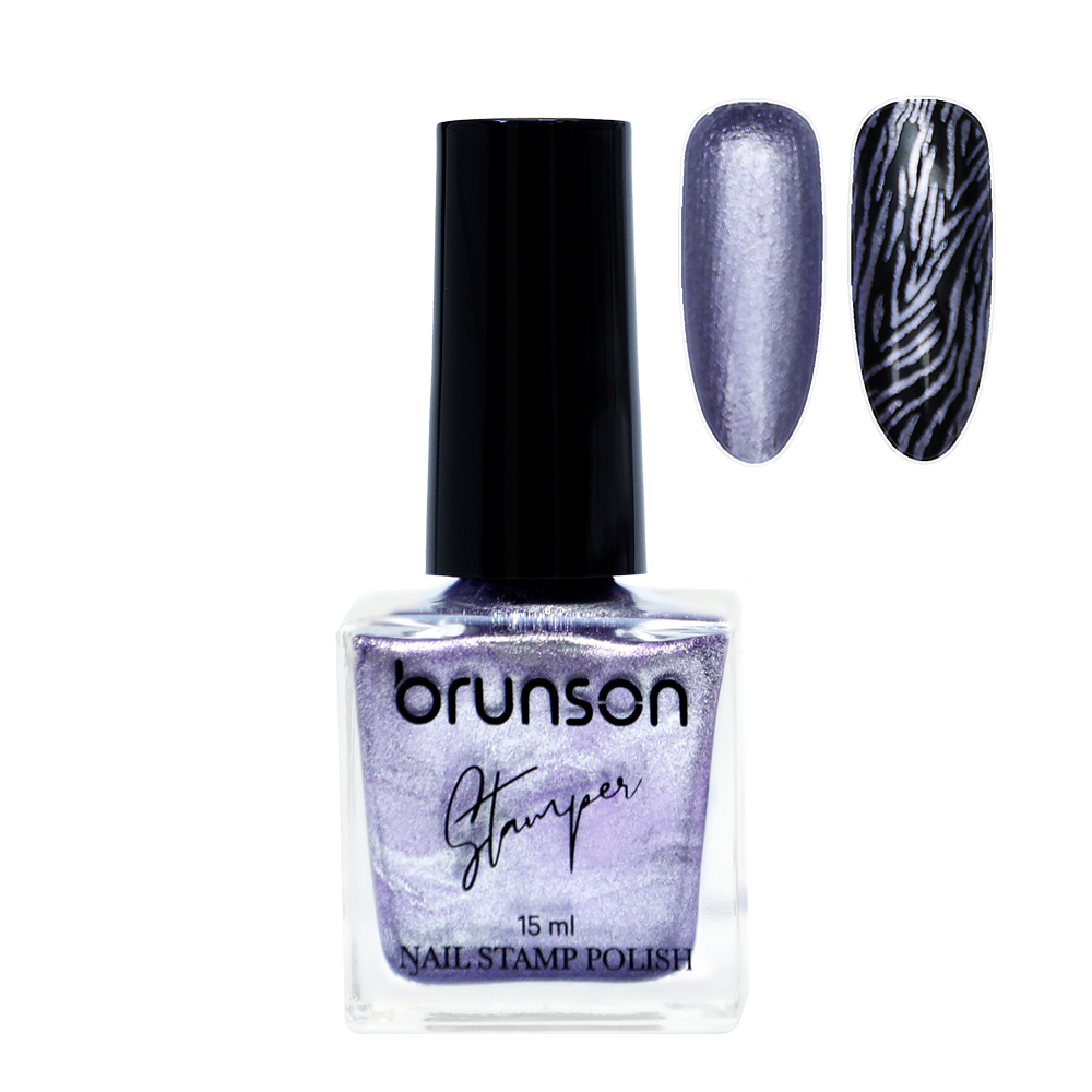 Nail Art Stamping Polish BNSTP035-Brunson