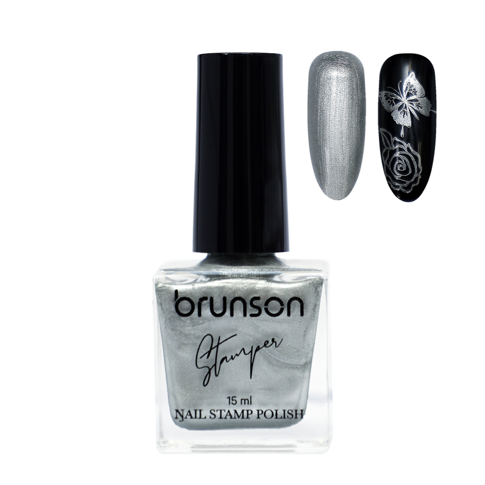 Nail Art Stamping Polish BNSTP045-Brunson