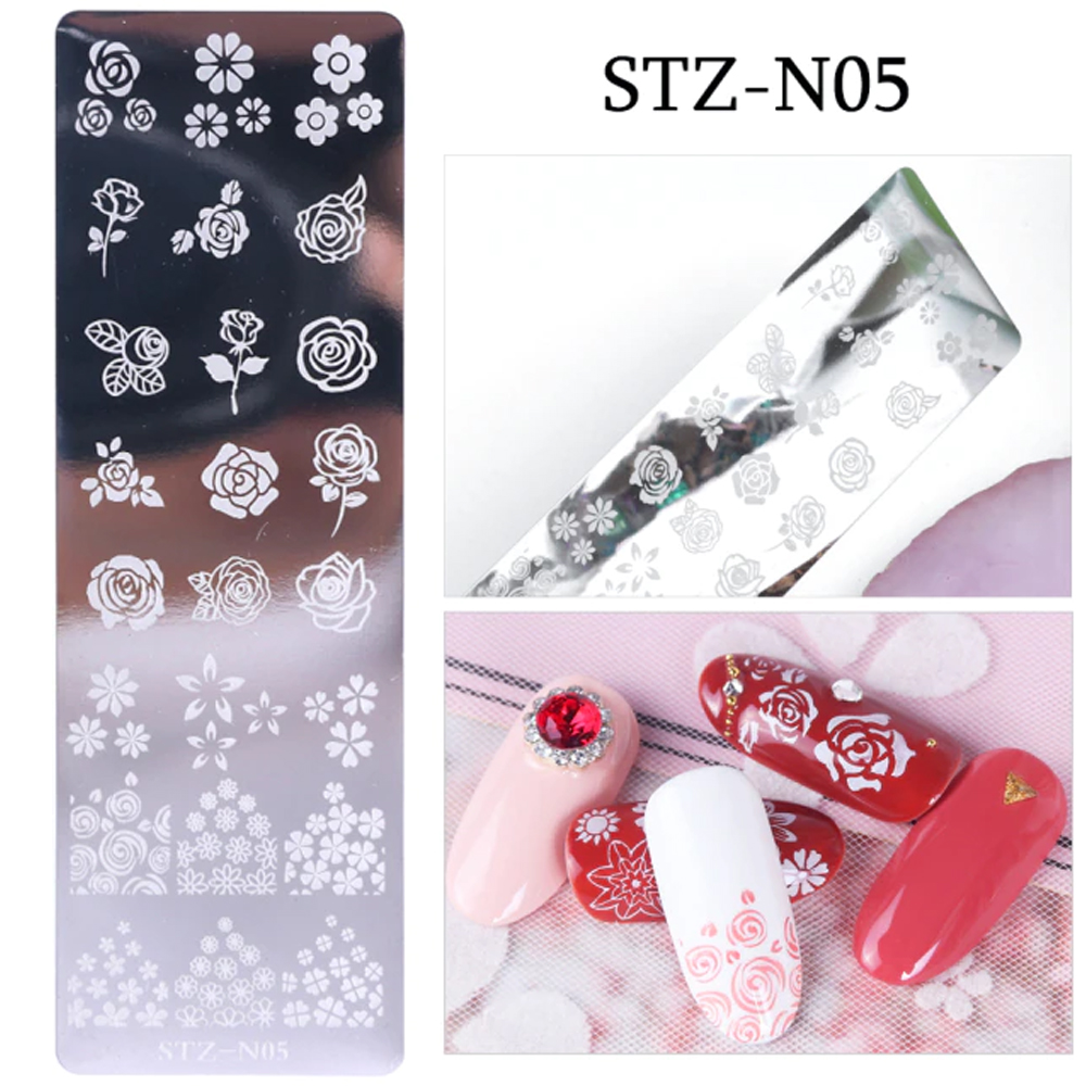 Nail Stamp Templates STZ-N05