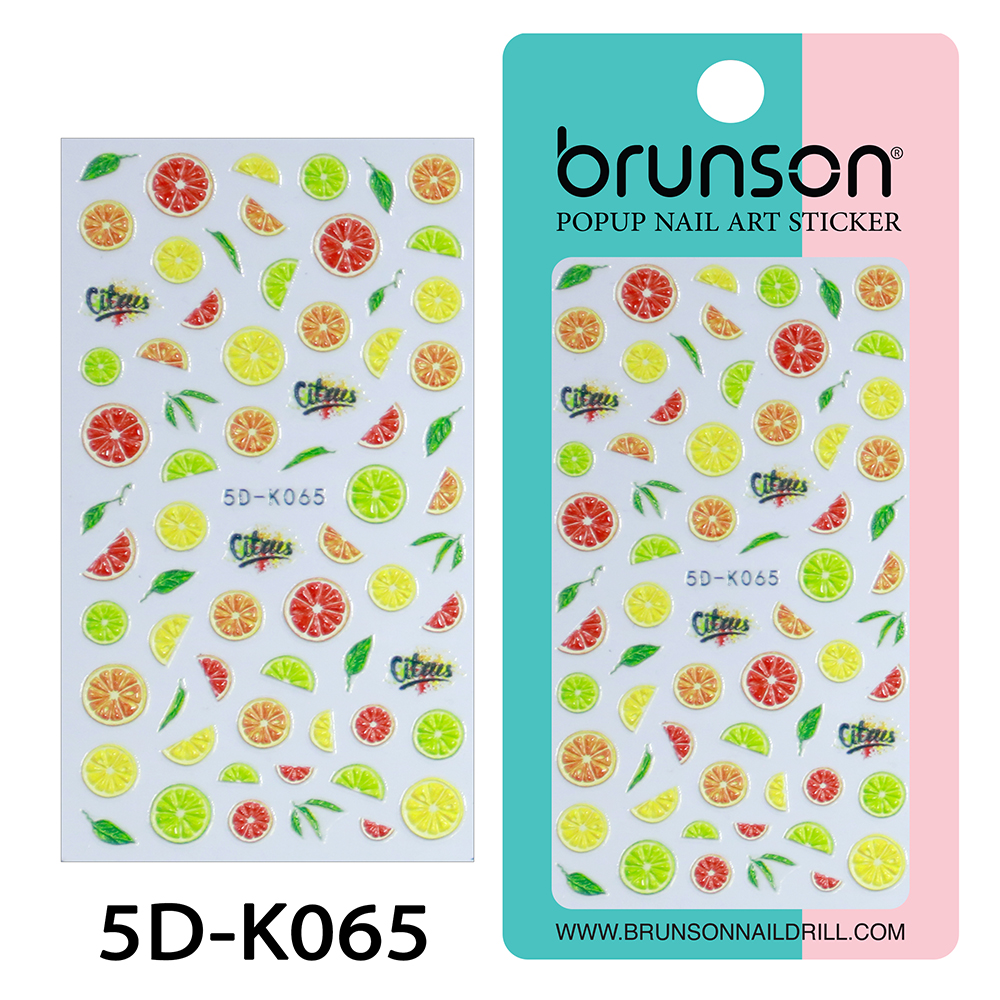 5D Flower Nail Art Stickers 5D-K065-Brunson