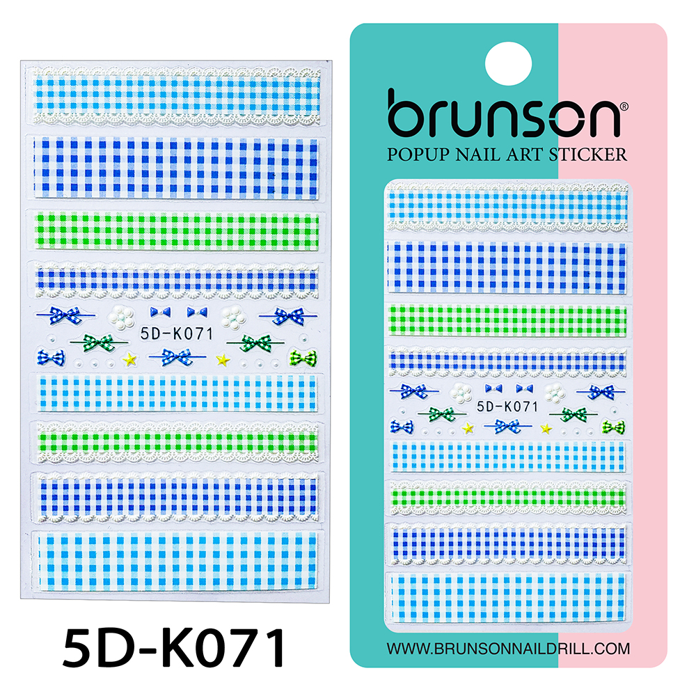 5D Flower Nail Art Stickers 5D-K071-Brunson 5D Flower Nail Art Stickers 5D-K071-Brunson