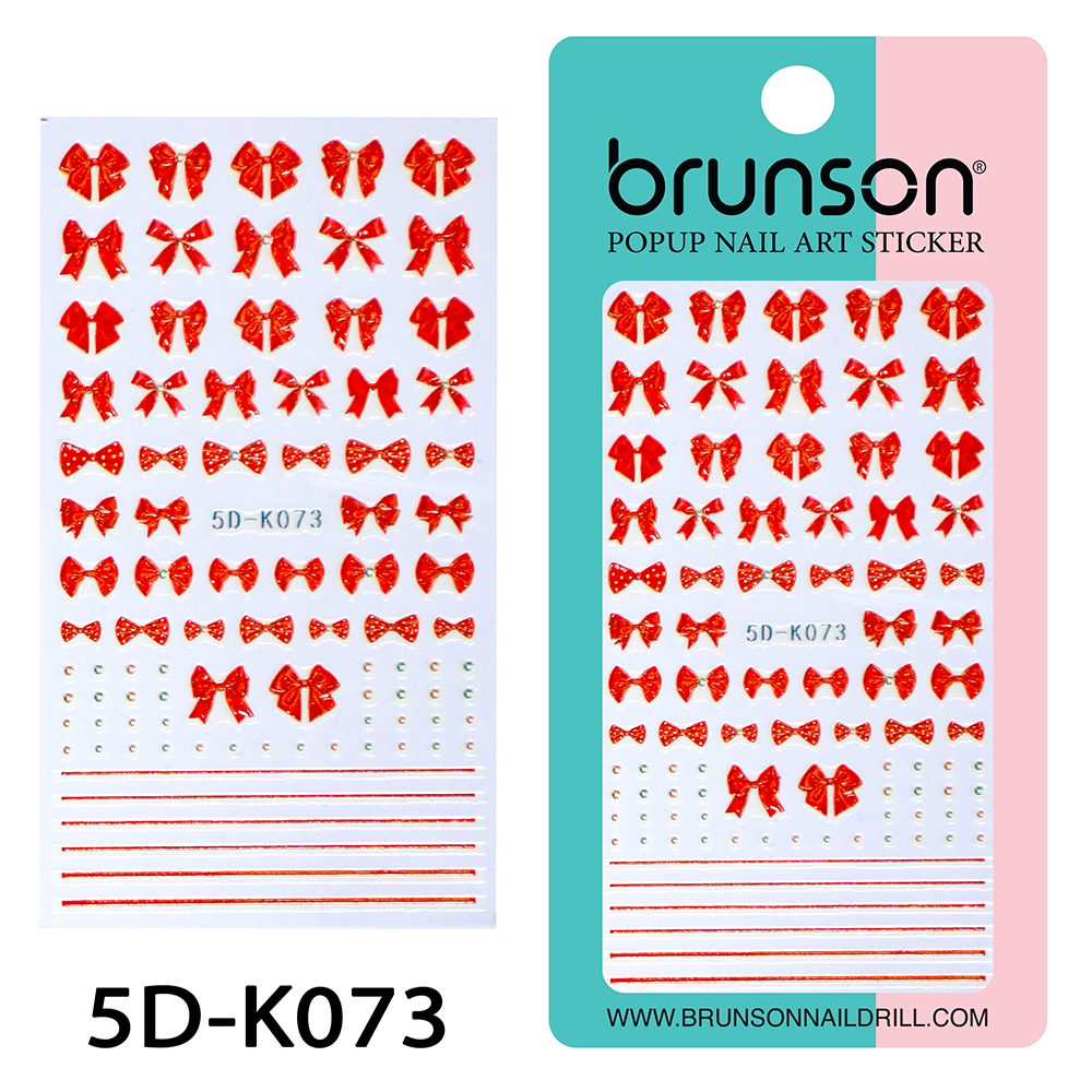 5D Flower Nail Art Stickers 5D-K073-Brunson