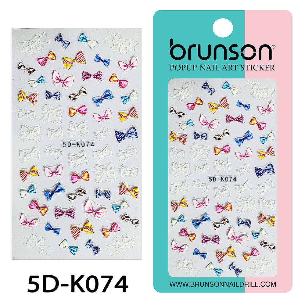 5D Flower Nail Art Stickers 5D-K074-Brunson