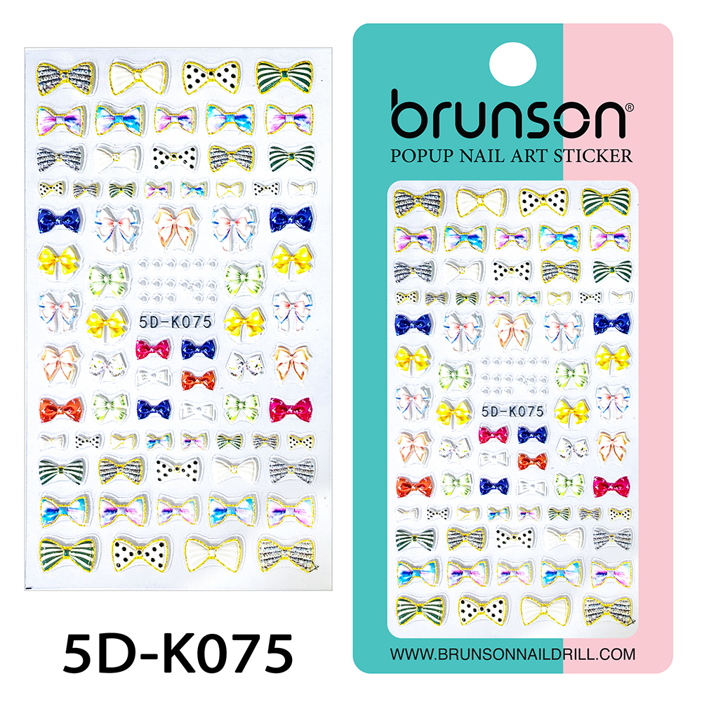 5D Flower Nail Art Stickers 5D-K075-Brunson