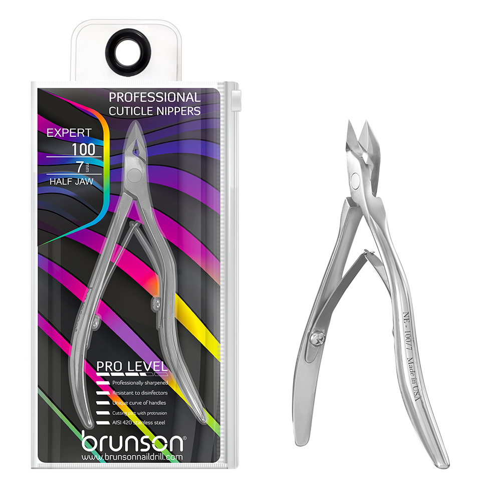 Professional Cuticle Nippers-100, 7 mm