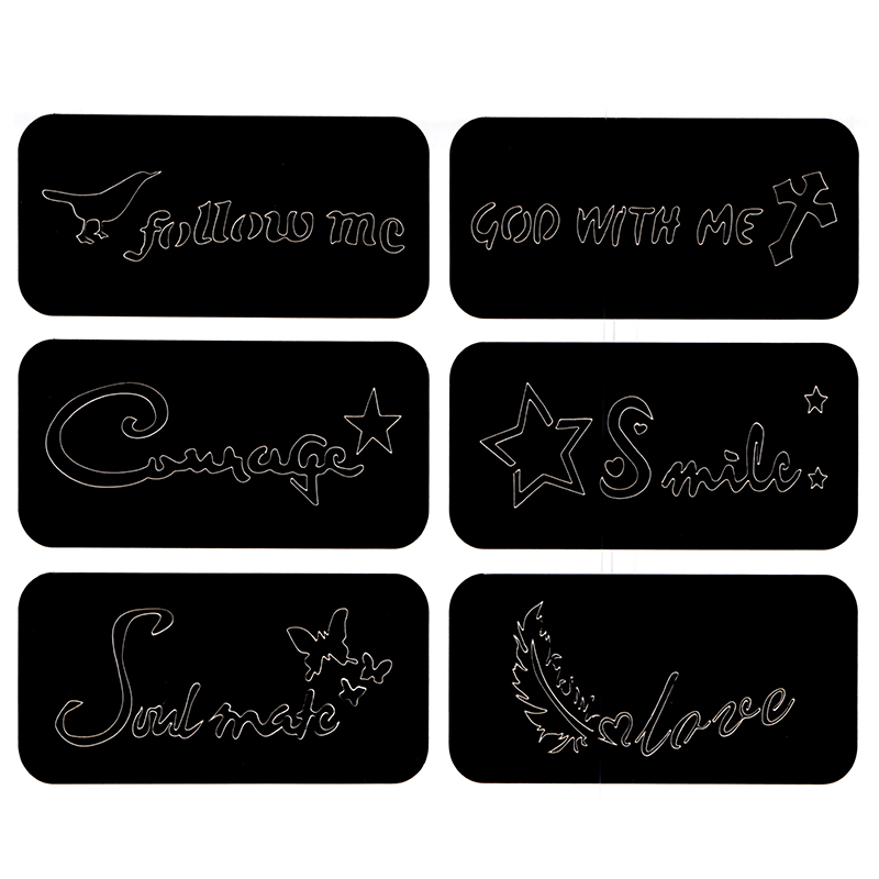 Nail Airbrush Stencils – The Additude Shop