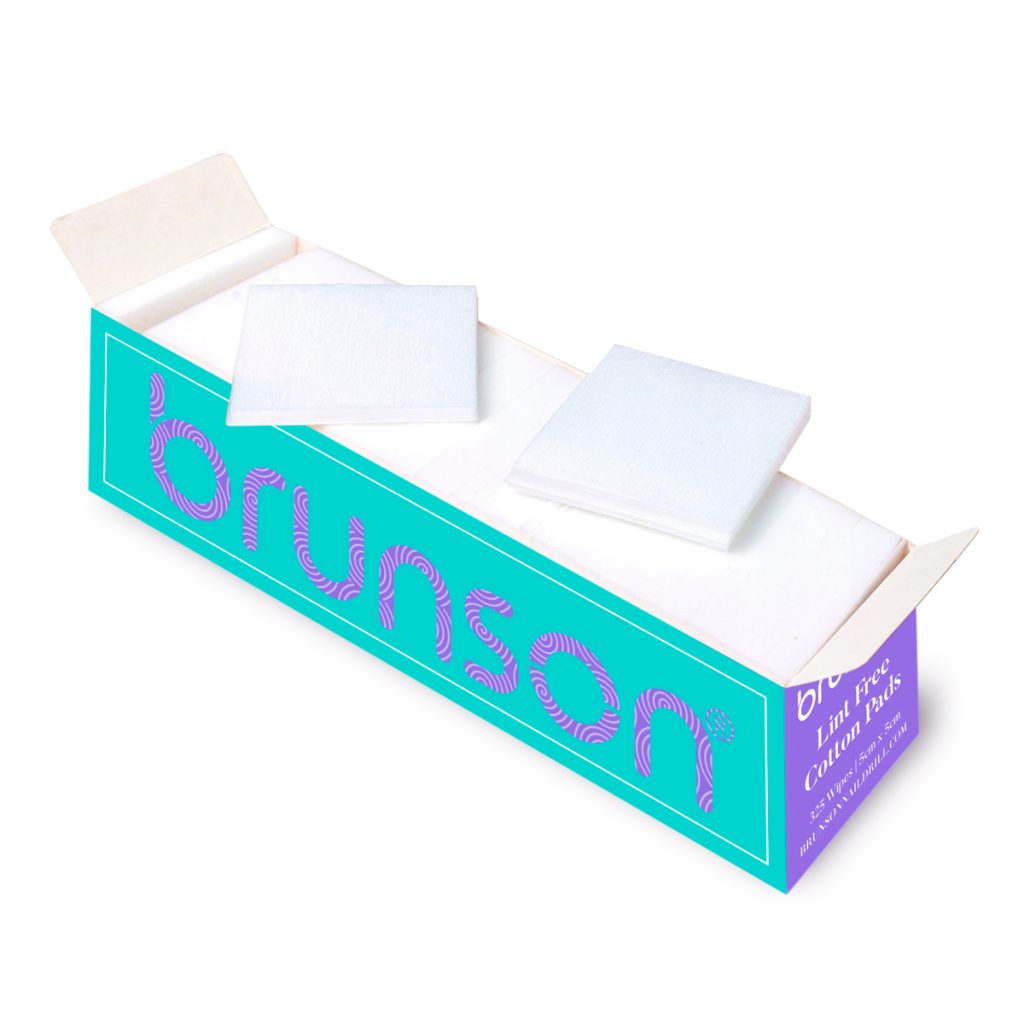 Brunson Lint Free Cotton Pads (325) | Lint Free Wipes | Brunson