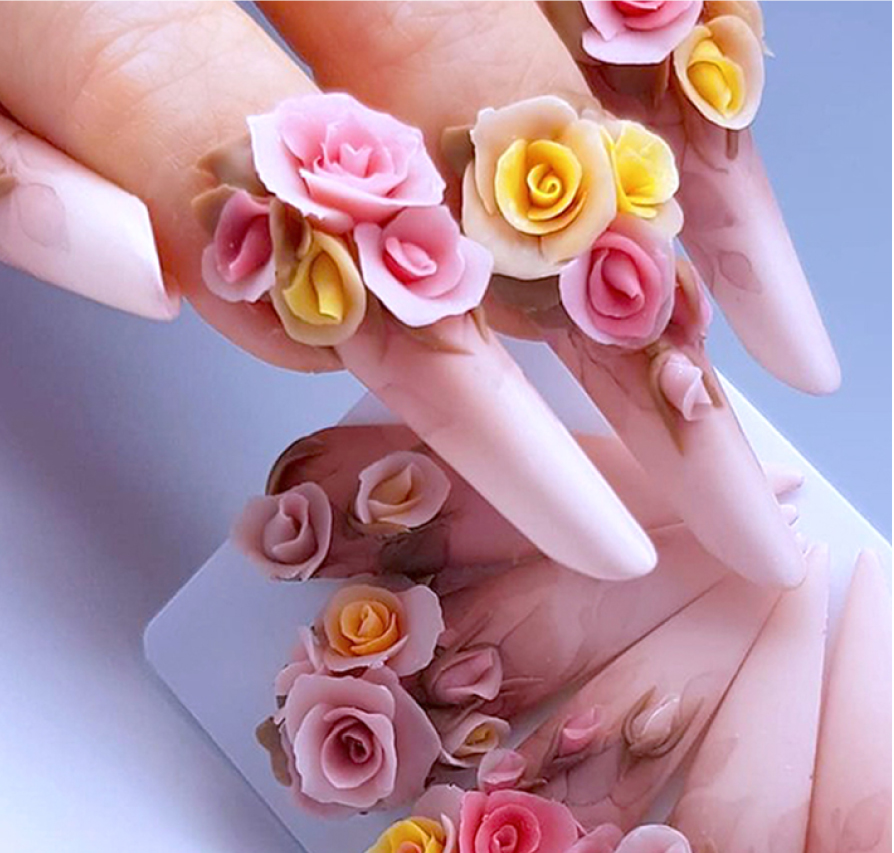 3D Nail Art Course Training Nail Cource Brunson Nail Academy