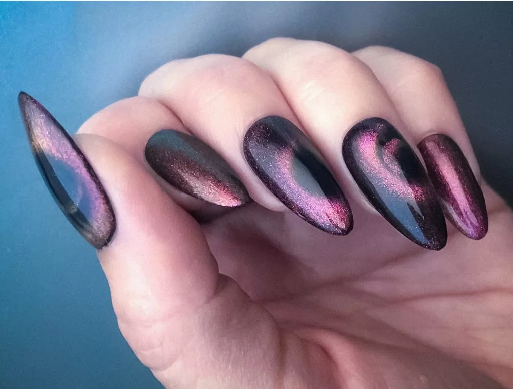 9D Cat eye nail art course