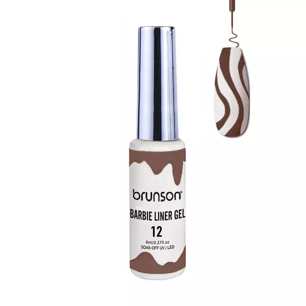 Nail-Art-Gel-Liner-BNAGK02-12-Best-Liner-for-Nail-Art-Brunson