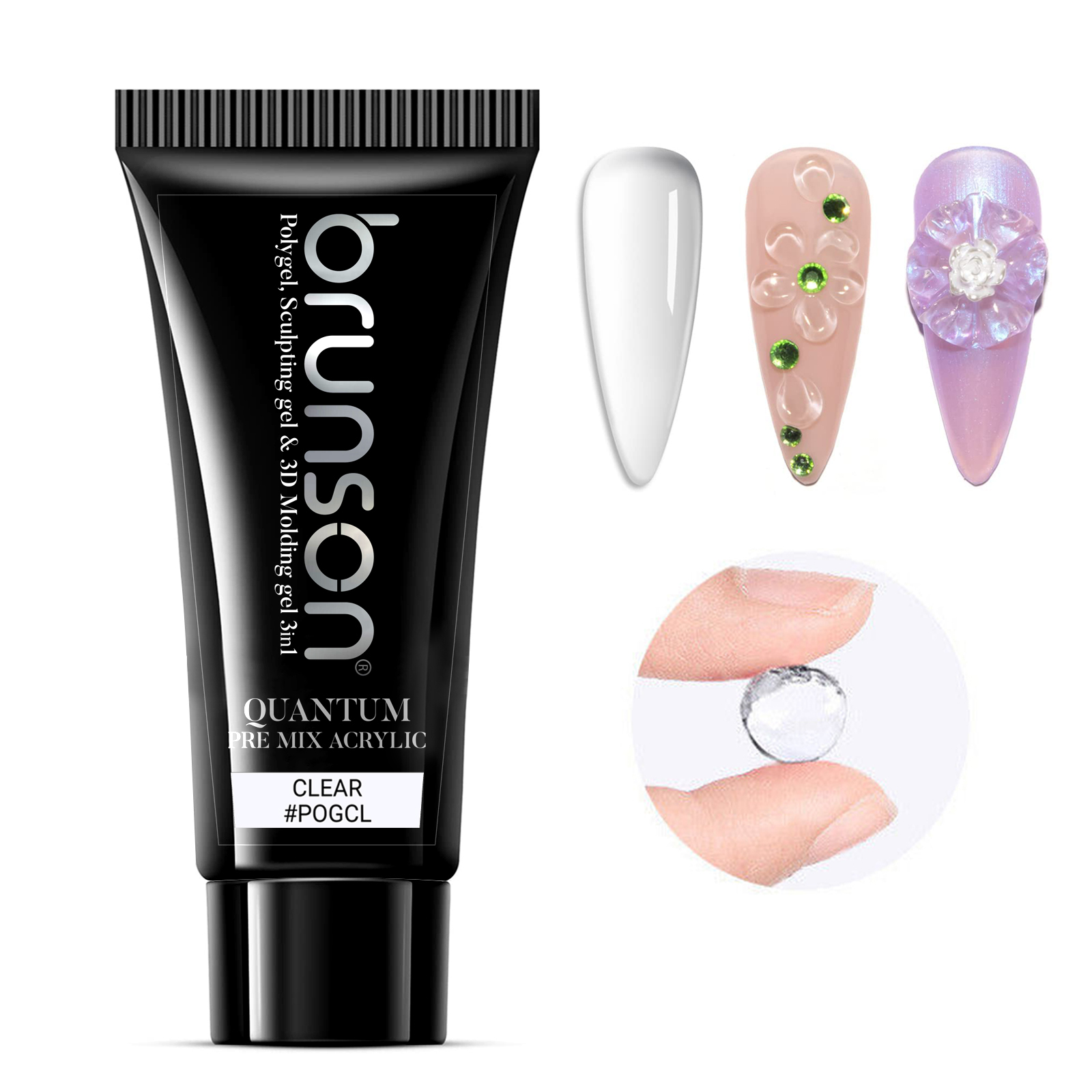 3in1 Quantum Pre Mix Acrylic Polygel BPOGCL