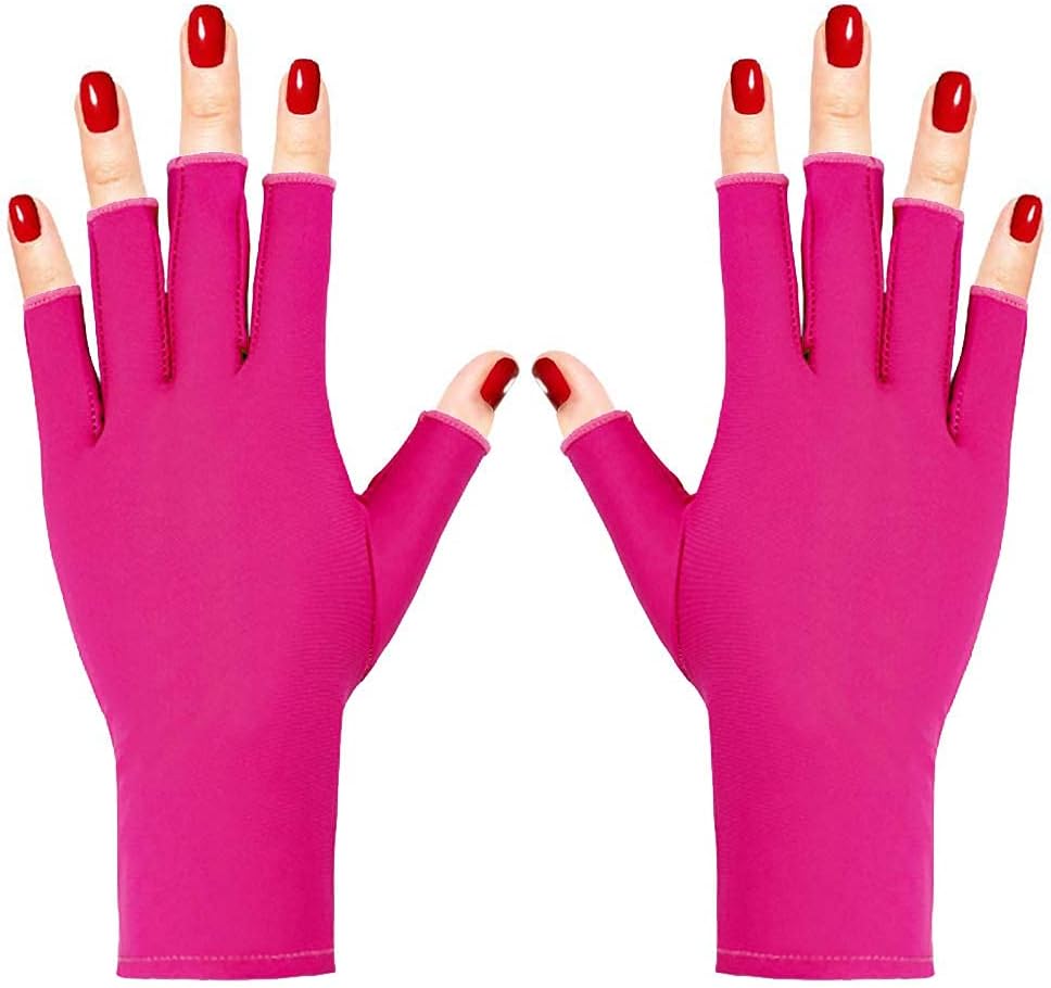 UV gloves for nails