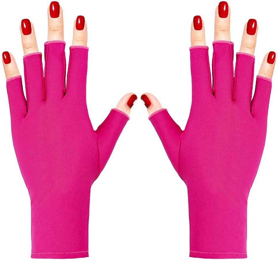 UV gloves for nails