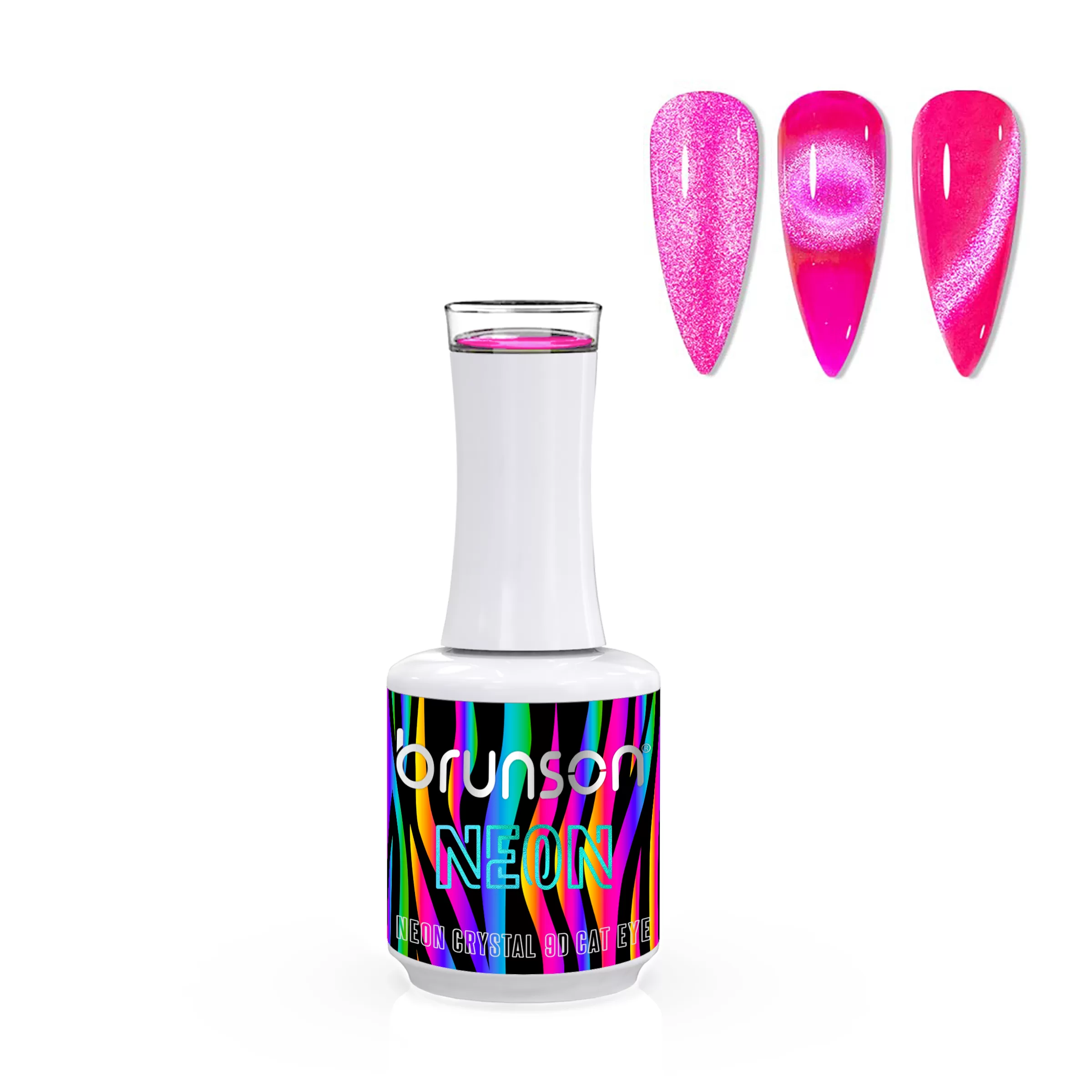 Neon Crystal 9D Cat Eye Gel Polish B9DNC10