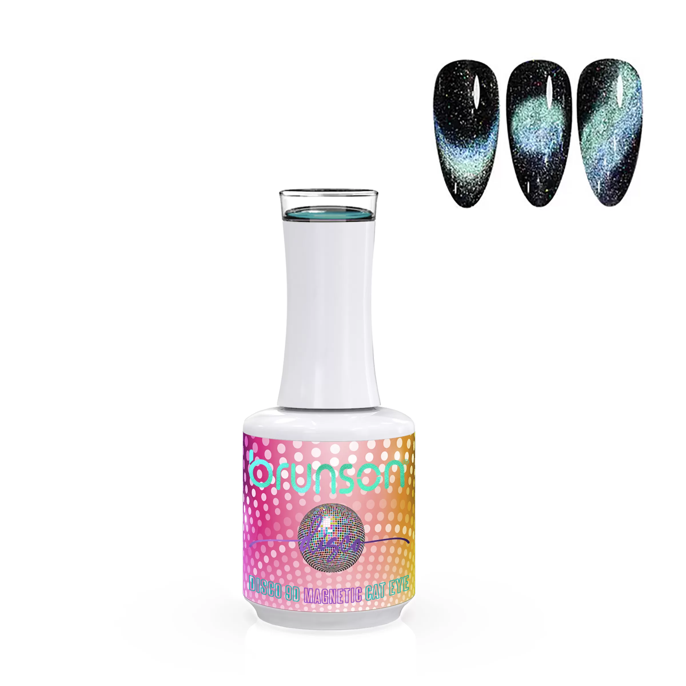 Disco 9D Magnetic Cat Eye Gel Polish B9DD05
