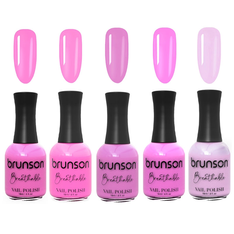 Breathable Nail Polish Starlet Pink Series