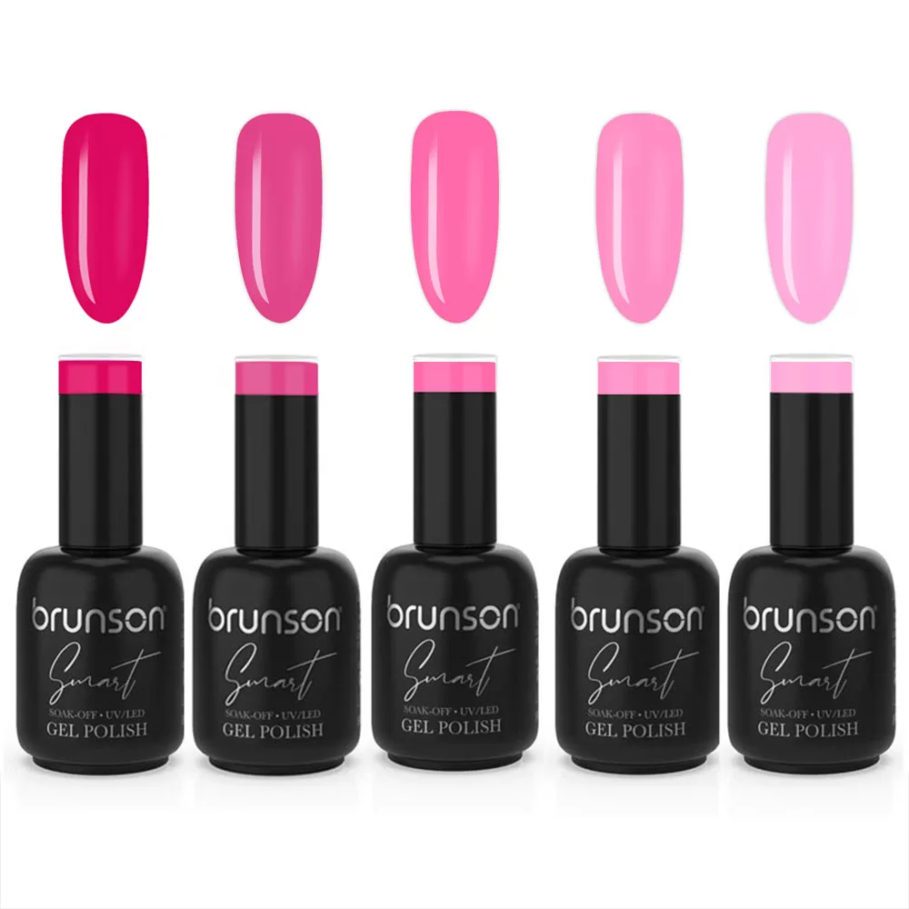 Smart Gel Nail Polish Kit Barbie Blush Collections