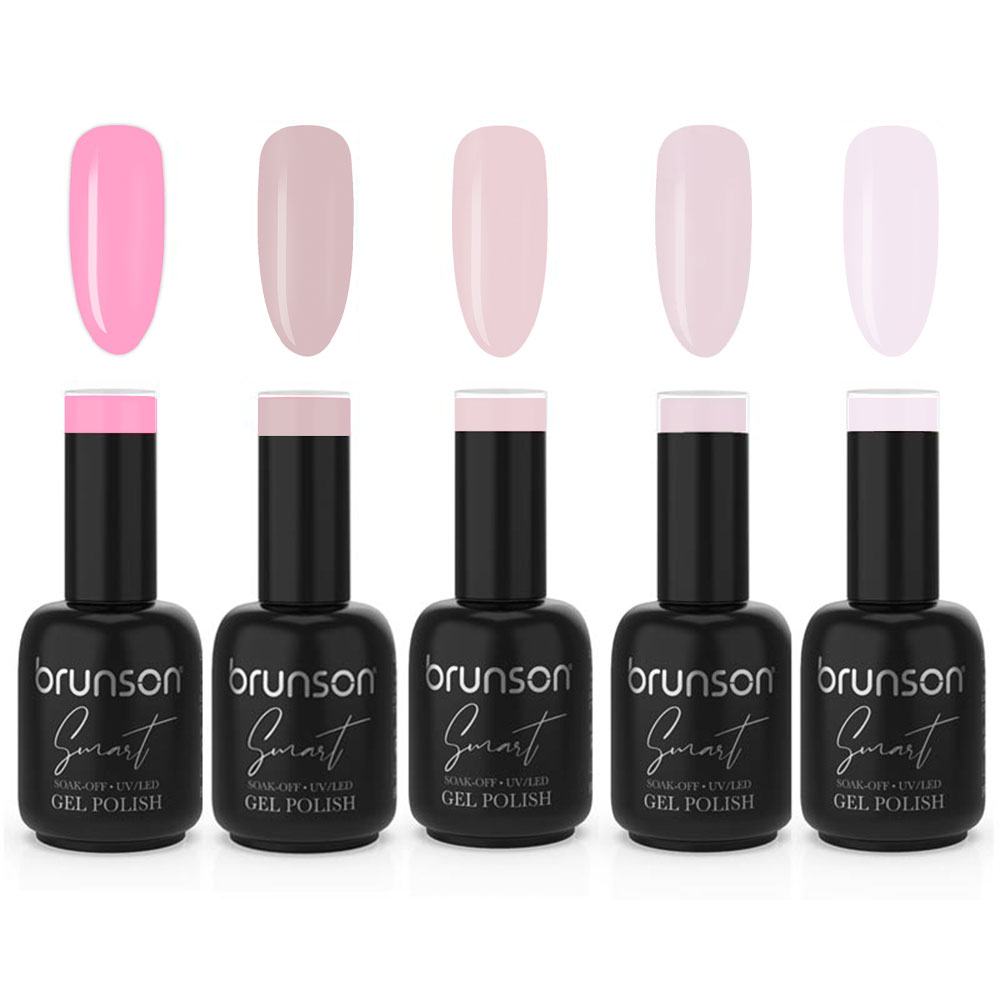 Smart Gel Nail Polish Kit Chic Shimmer Collections