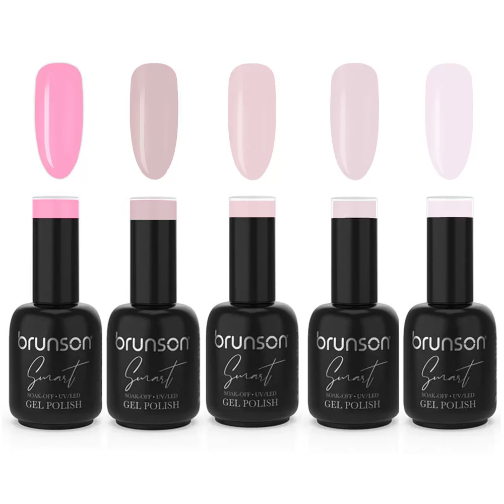 Smart Gel Nail Polish Kit Chic Shimmer Collections