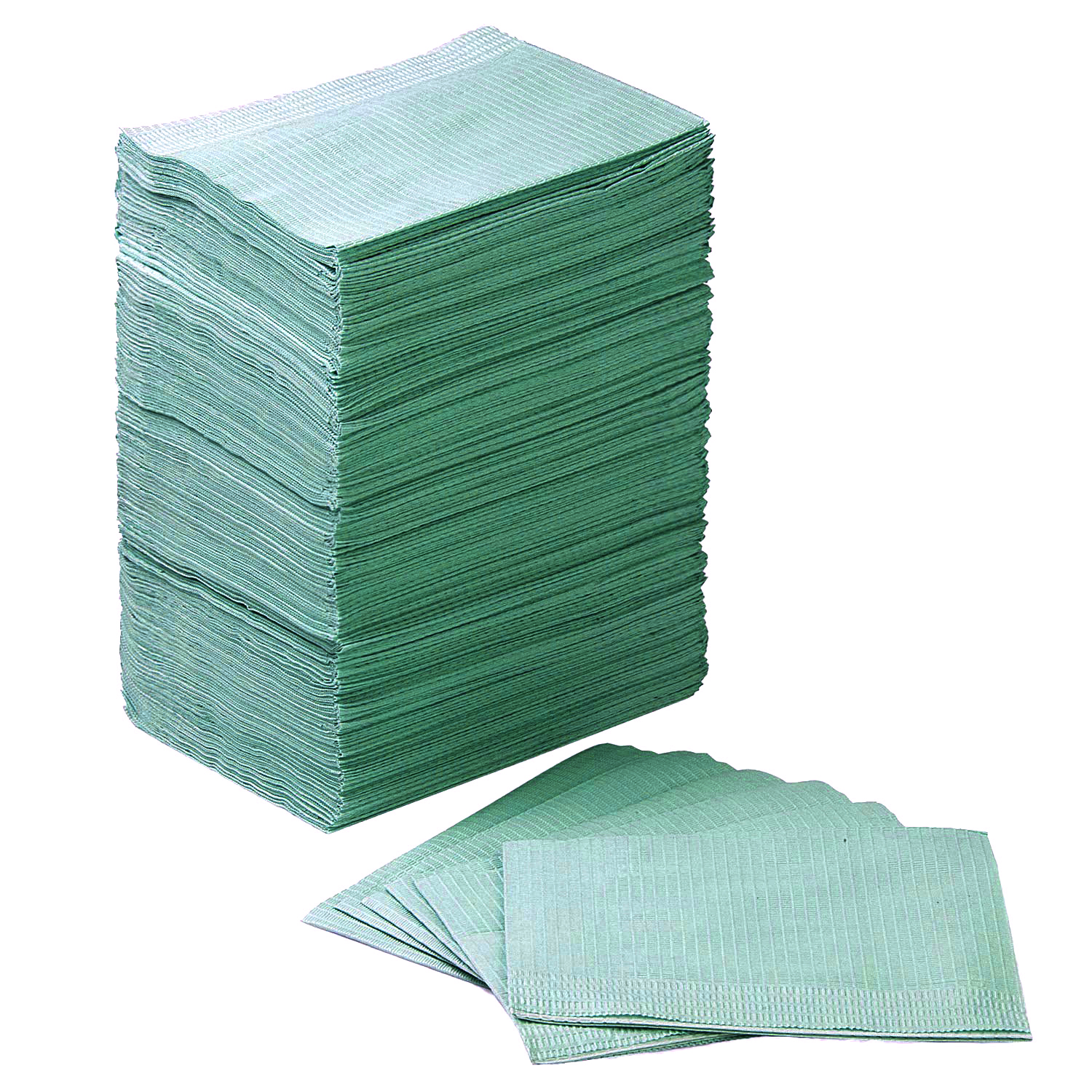 Disposable Waterproof Bibs(Green)