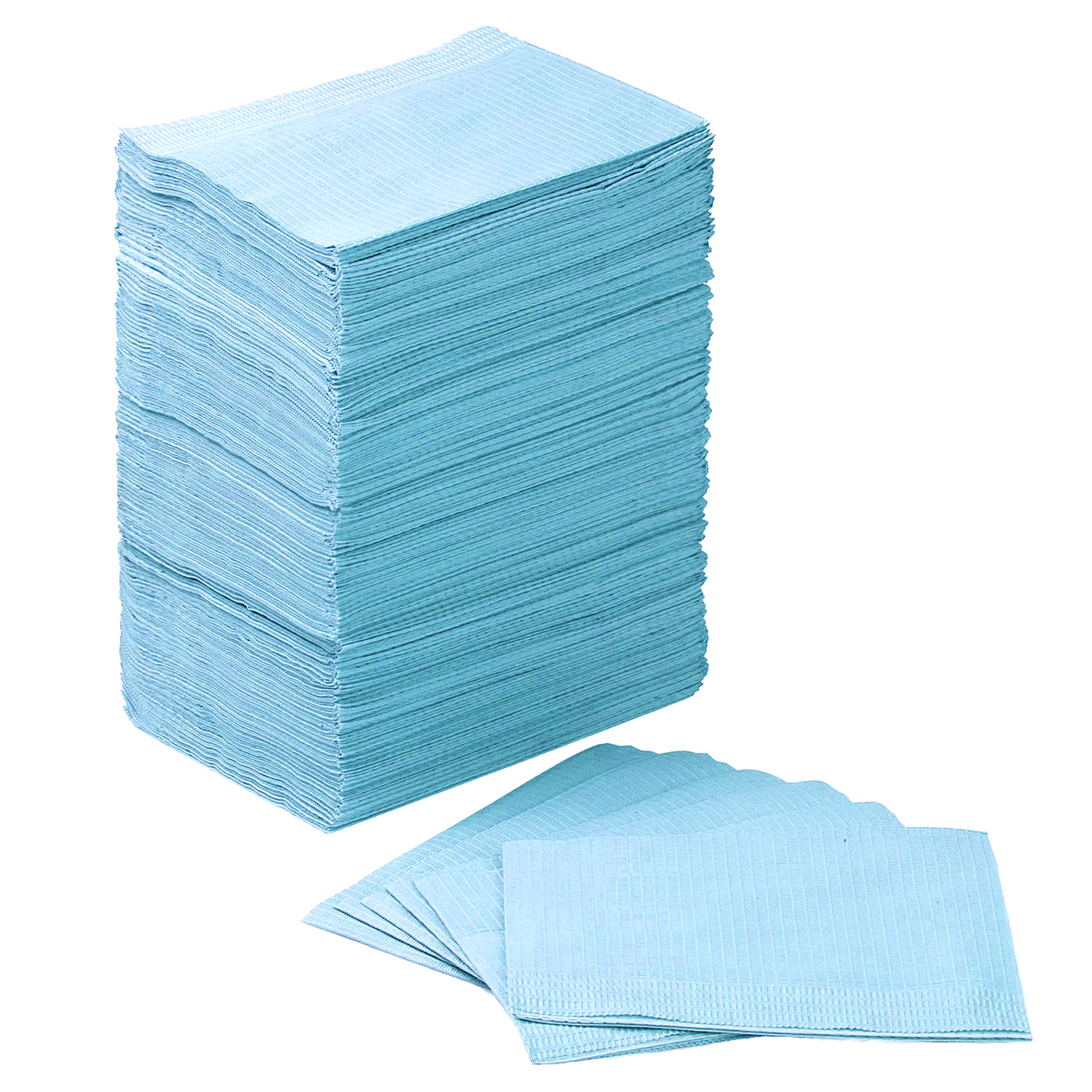 Disposable Waterproof Bibs(Sky Blue)