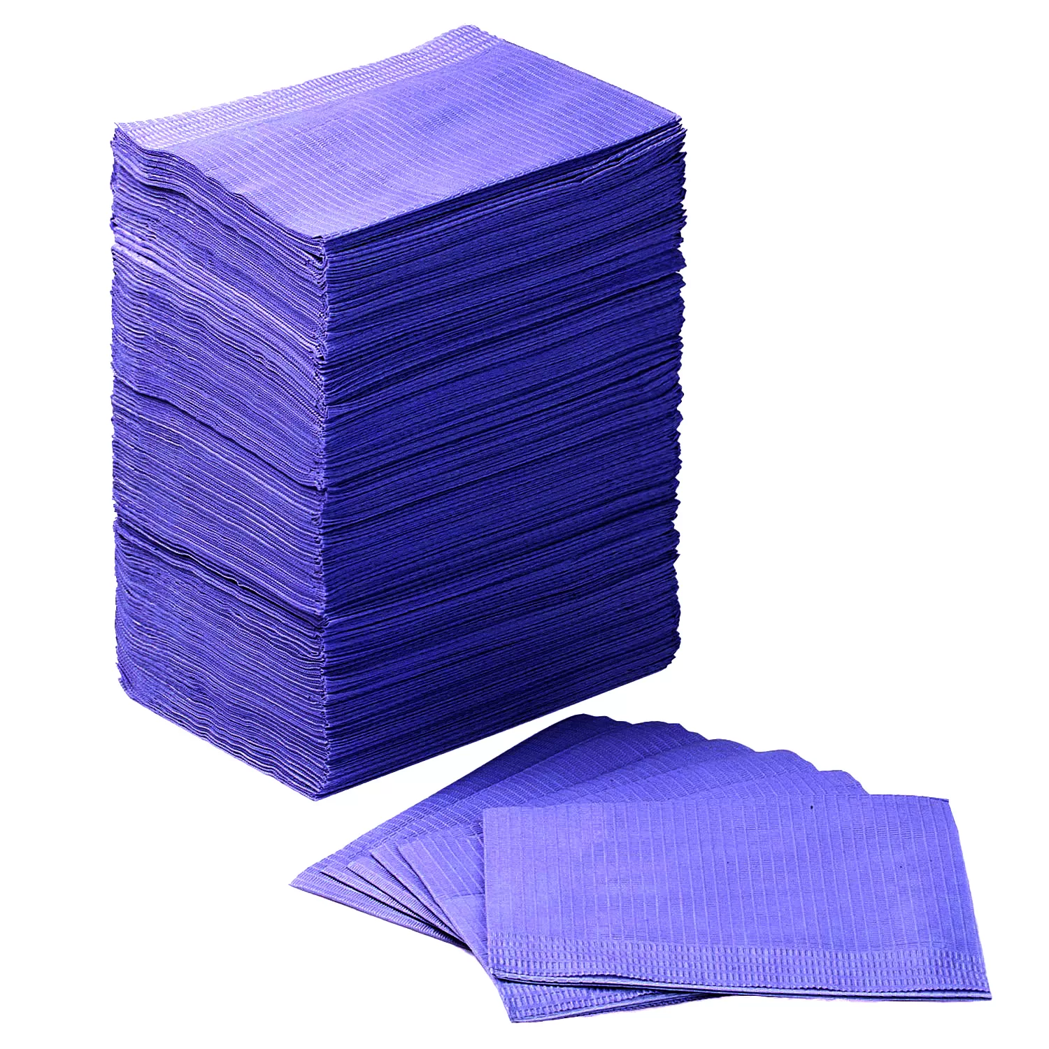 Disposable Waterproof Bibs(Blue)