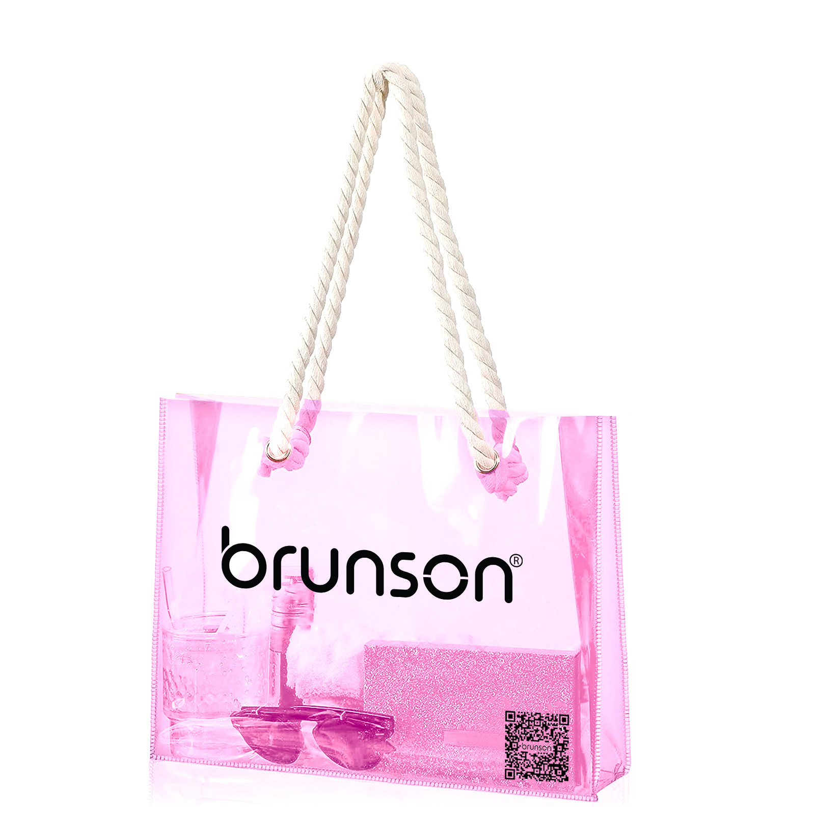 Transparent Shoulder Bag BBGP | Affordable Clear Bag | Brunson