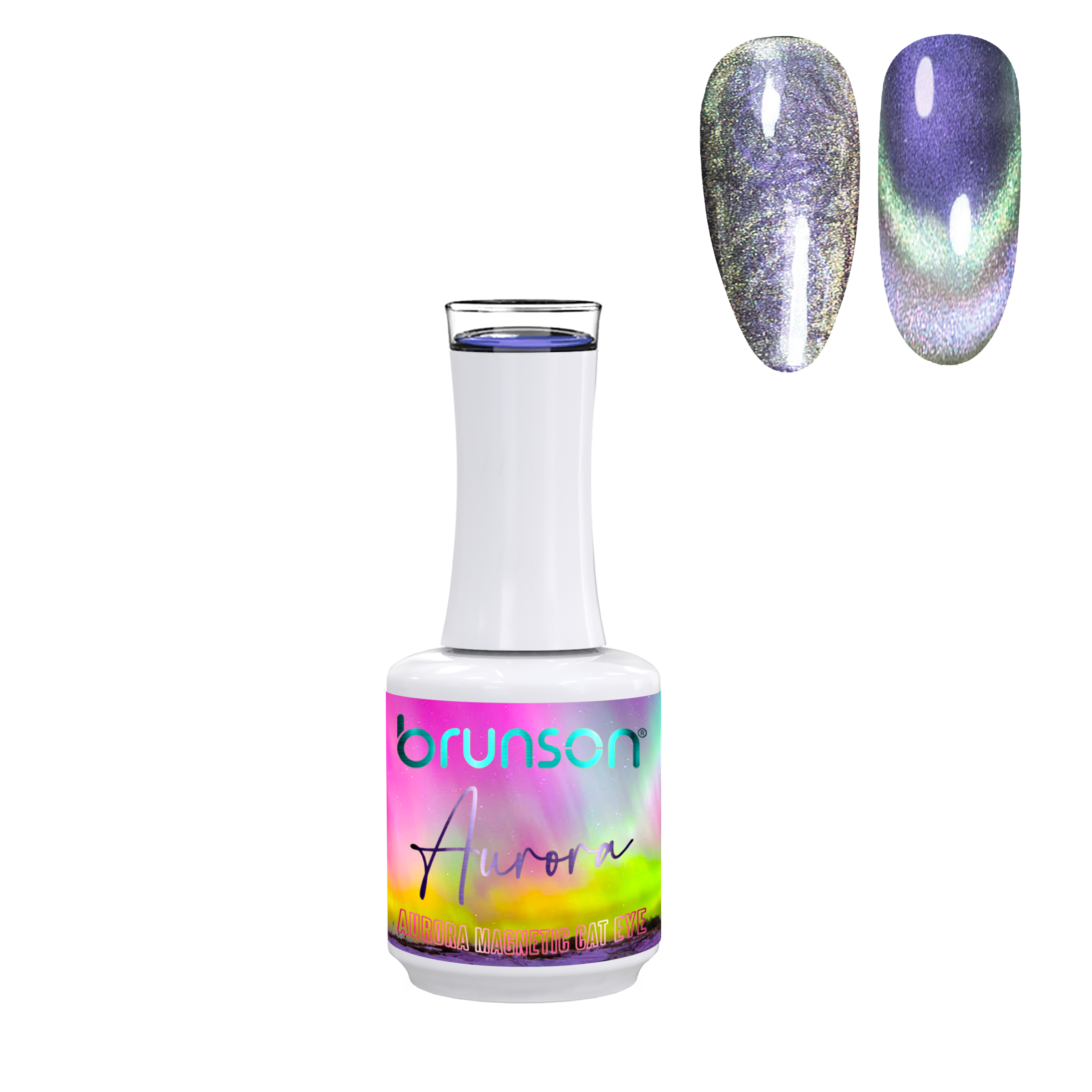 Auroras Magnetic Cat Eye Gel Nail Polish BAMC015